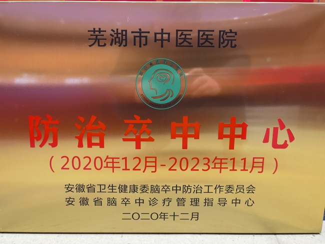 祝賀！蕪湖市中醫(yī)醫(yī)院喜獲國家腦防委“防治卒中中心”認(rèn)證授牌(圖4)