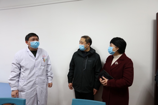 2021新春上班第一天，院領導班子慰問廣大醫(yī)護職工(圖2)