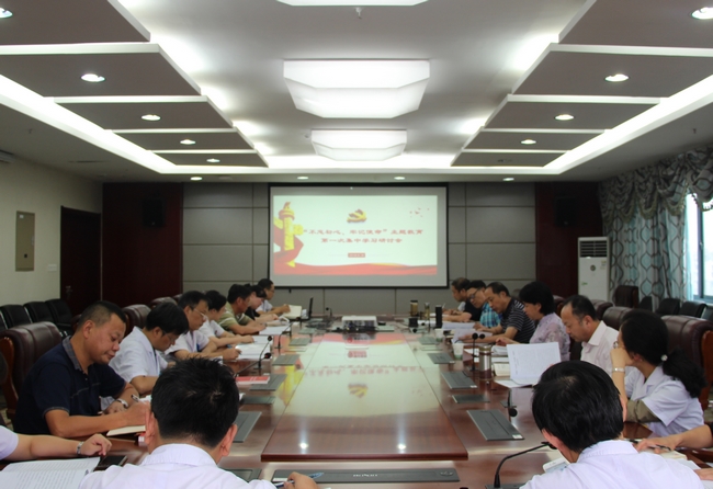 院黨委召開“不忘初心、牢記使命”主題教育第一次集中學(xué)習(xí)研討會(huì)(圖1)